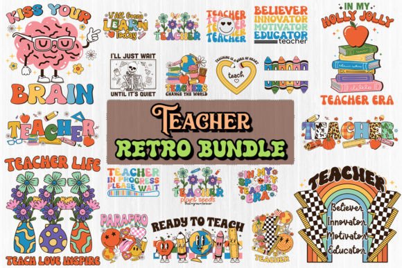 Download Retro Teacher SVG Bundle - Retro teacher svg bundle Collection